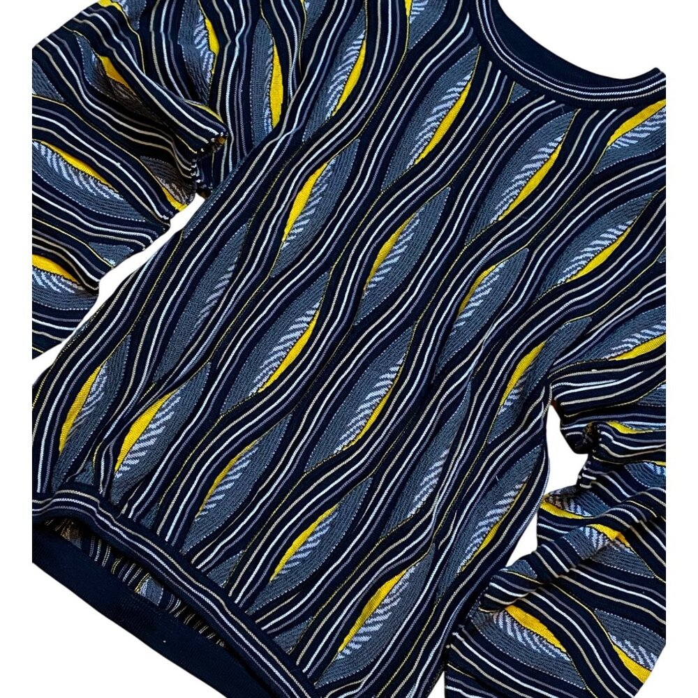 Men's Multicolor Patterned Sweater - Picture 3 of 6